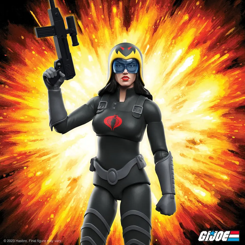 G.I. Joe Ultimates Akcijska Figura Baroness (Black Suit) 18 cm fotografija izdelka