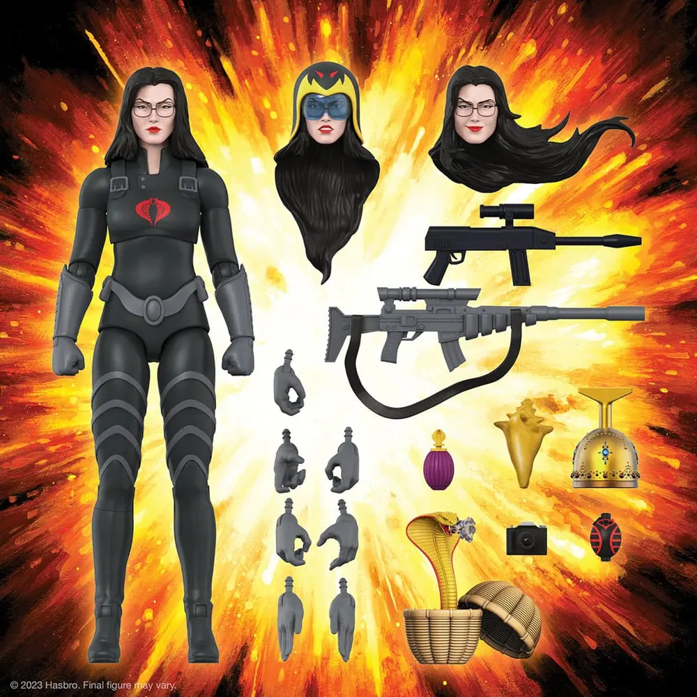 G.I. Joe Ultimates Akcijska Figura Baroness (Black Suit) 18 cm fotografija izdelka