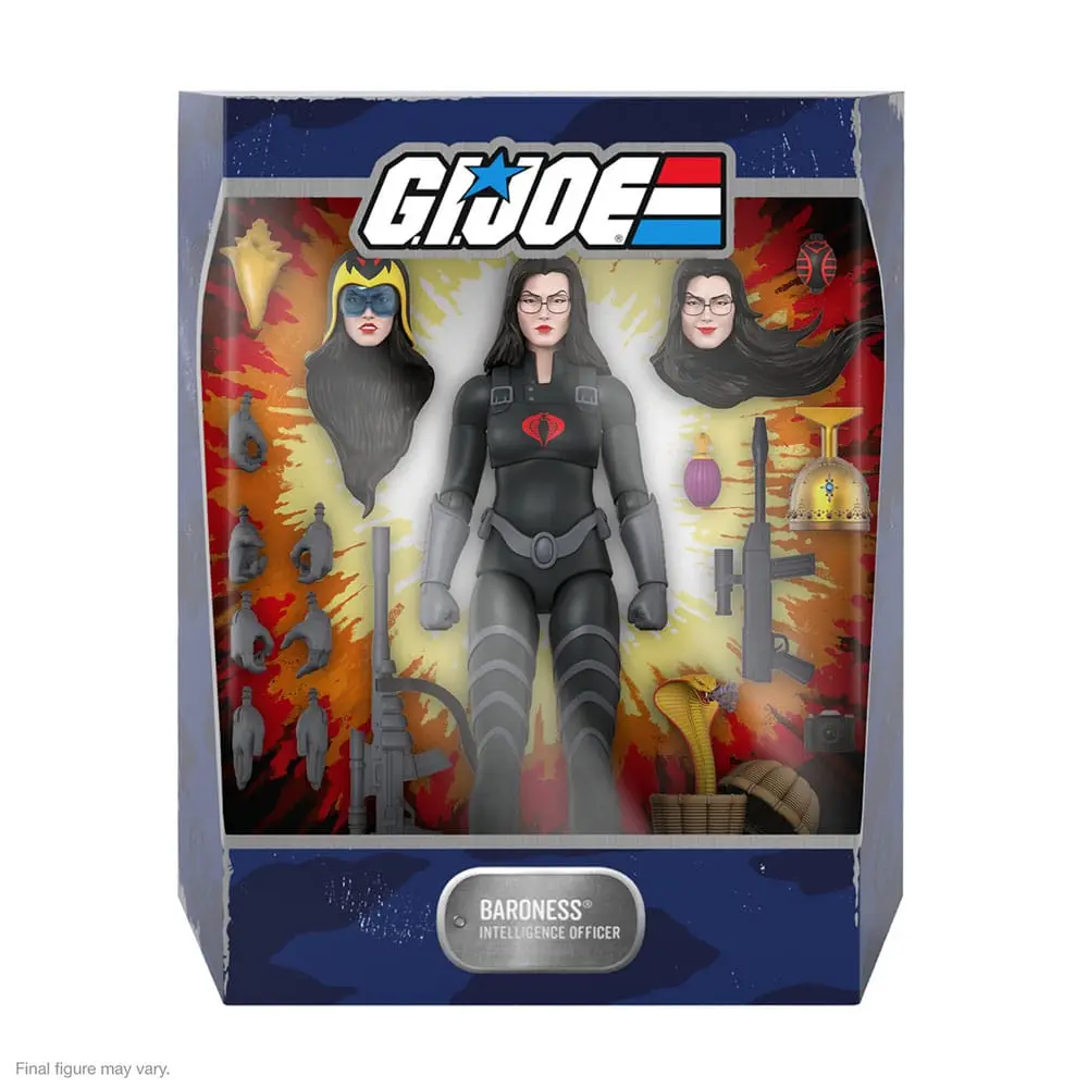 G.I. Joe Ultimates Akcijska Figura Baroness (Black Suit) 18 cm fotografija izdelka