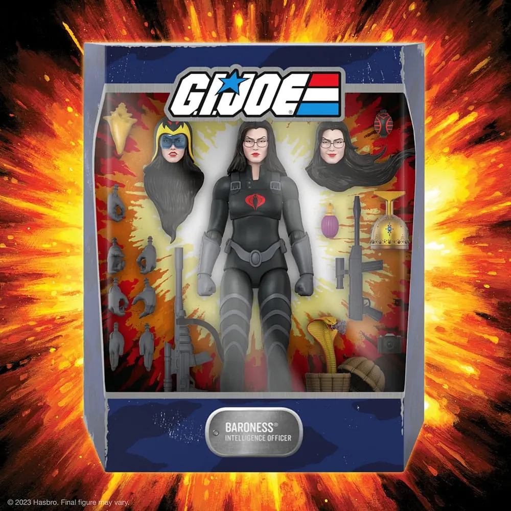 G.I. Joe Ultimates Akcijska Figura Baroness (Black Suit) 18 cm fotografija izdelka