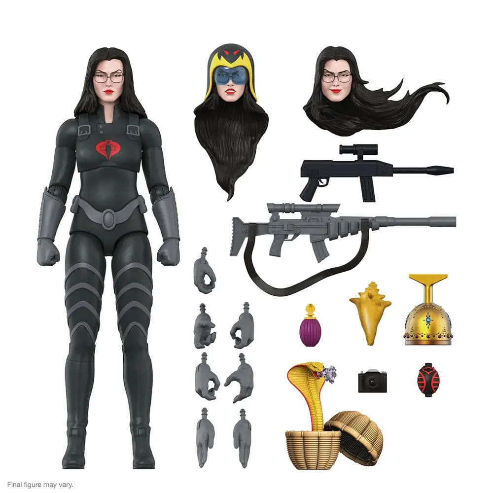 G.I. Joe Ultimates Akcijska Figura Baroness (Black Suit) 18 cm fotografija izdelka