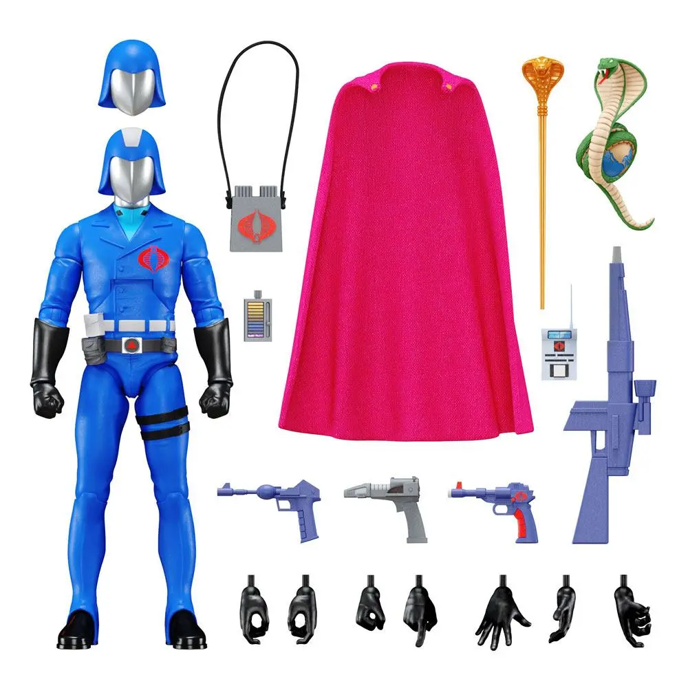 G.I. Joe Ultimates akcijska figura Cobra Commander 18 cm fotografija izdelka