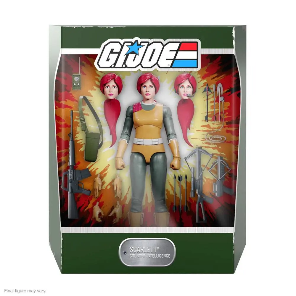 G.I. Joe Ultimates Akcijska Figura Scarlett 18 cm fotografija izdelka