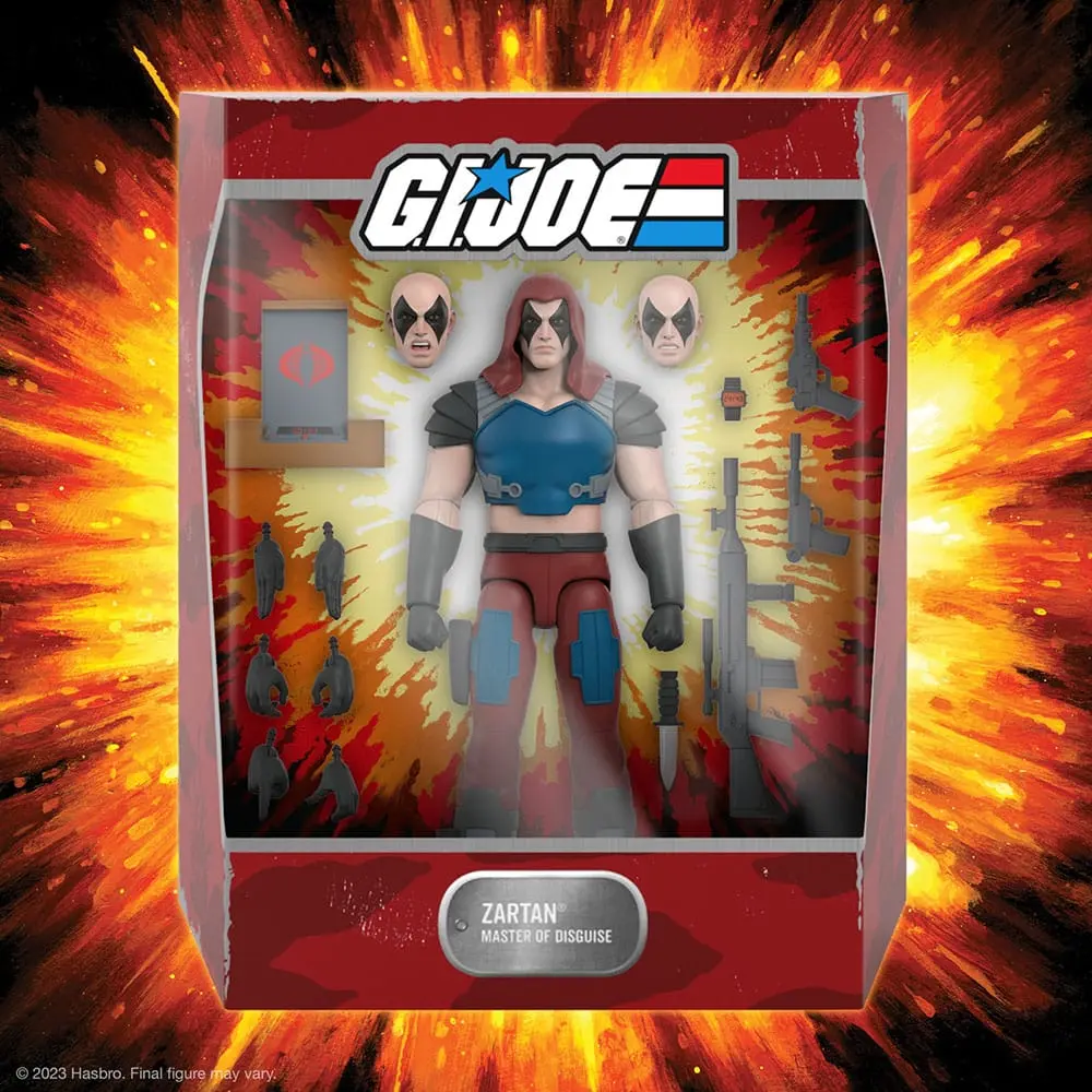 G.I. Joe Ultimates akcijska figura Zartan 18 cm fotografija izdelka