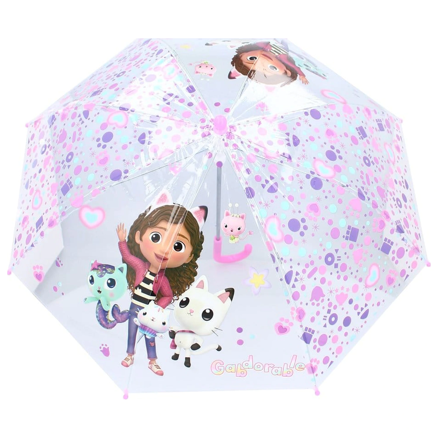 Gabby's Dollhouse Umbrella Rainy Days dežnik fotografija izdelka
