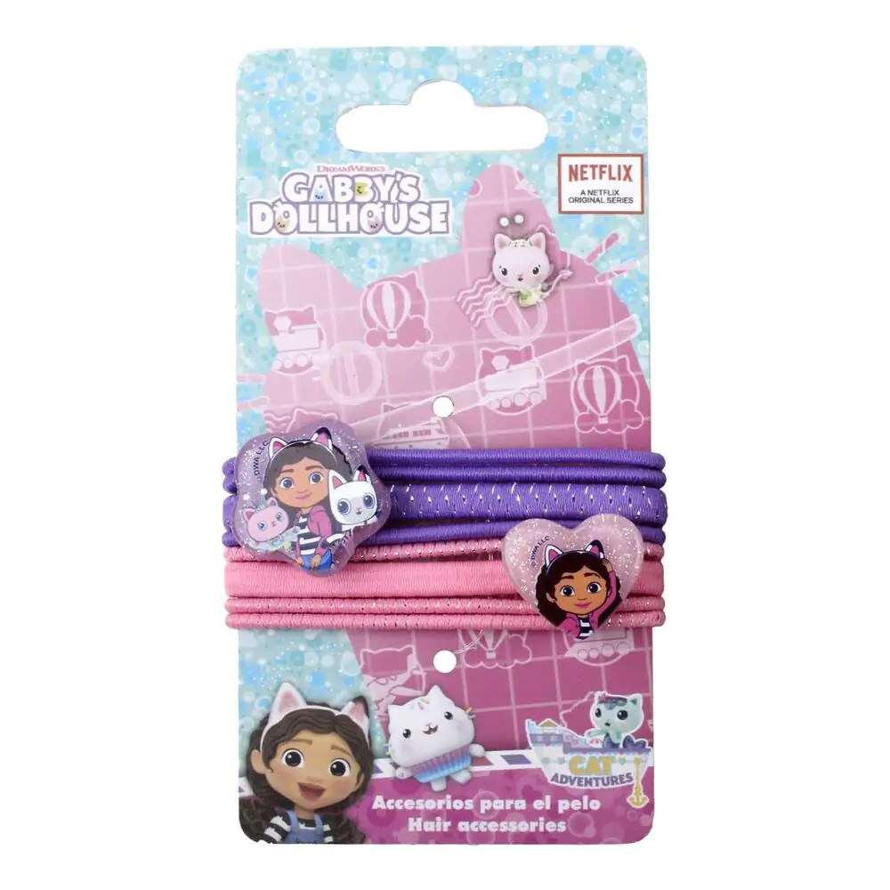 Gabbys Dolls House set 8 scrunchies za lase fotografija izdelka