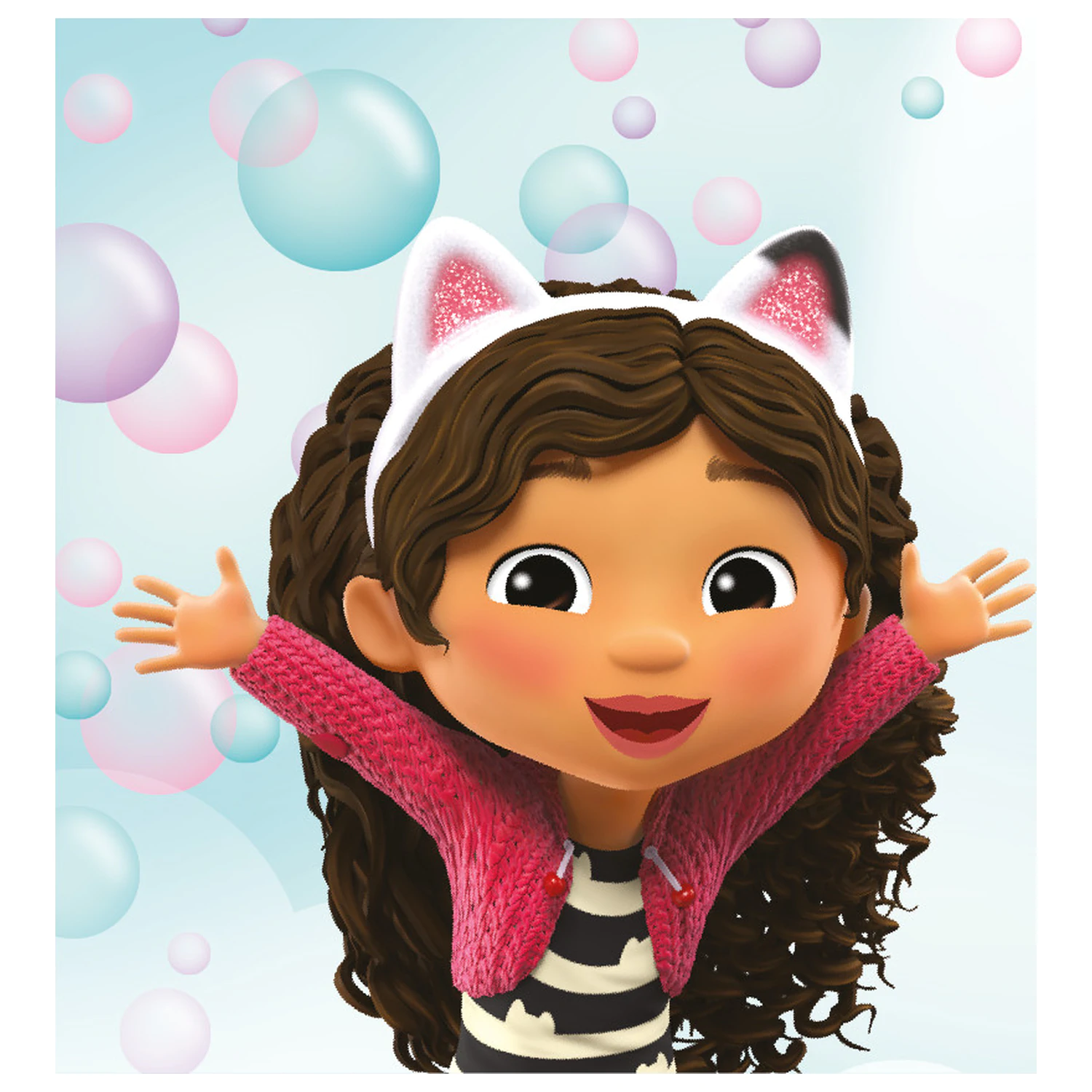 Gabi's Dollhouse Bubbles brisača za roke, brisača za obraz, brisača fotografija izdelka