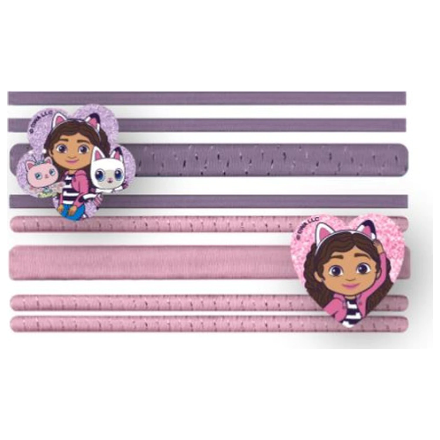 Gabi's Dollhouse Cat Adventures Set elastik za lase, 8 kosov fotografija izdelka