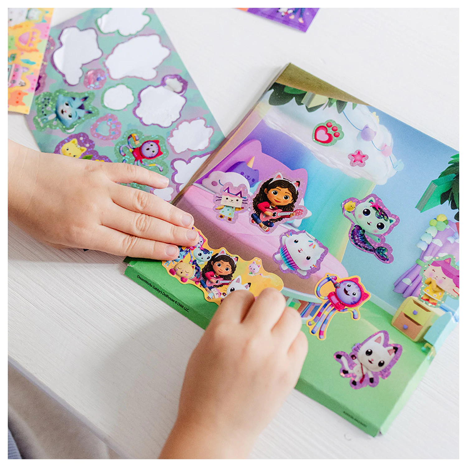 Gabi's Dollhouse Cats komplet nalepk fotografija izdelka