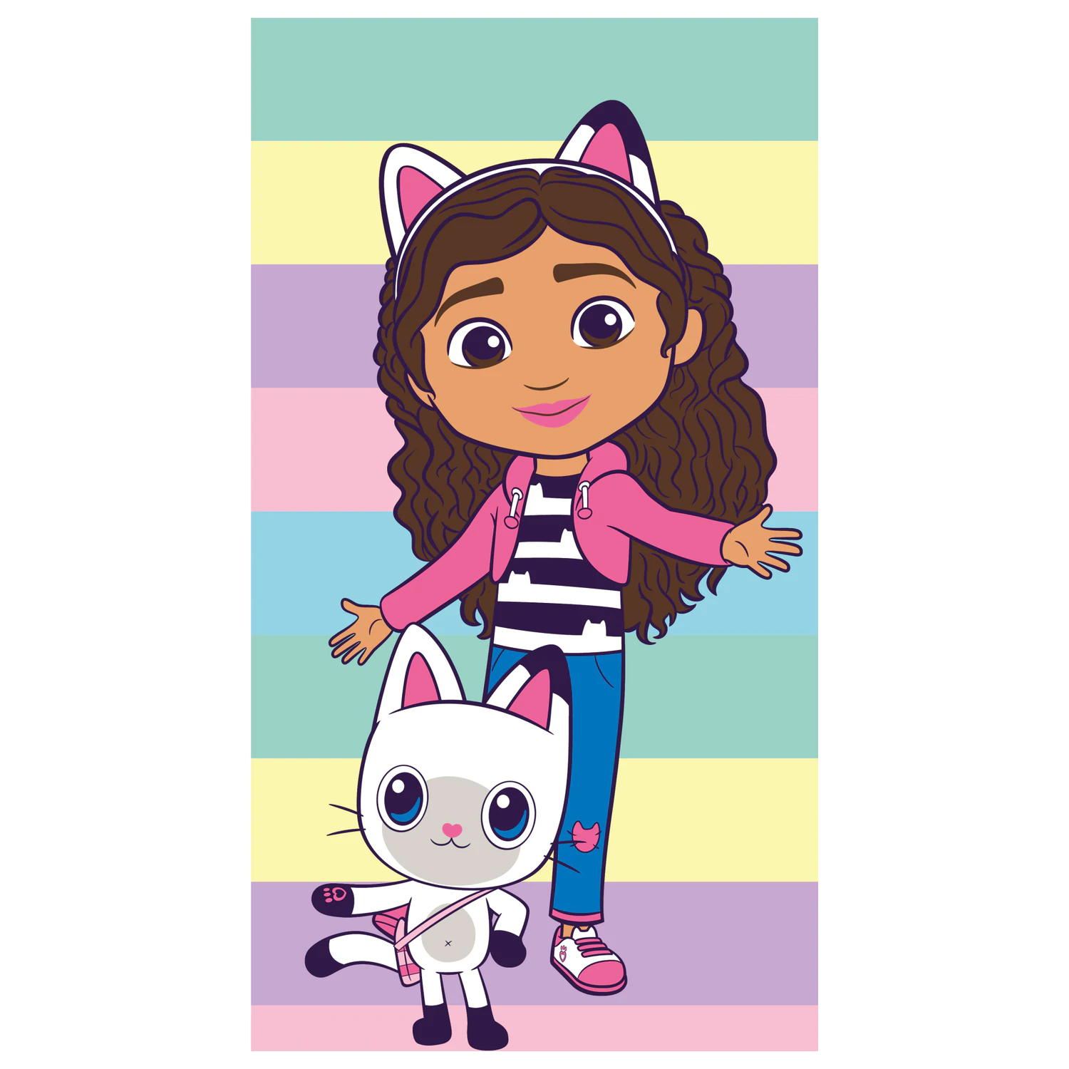 Gabby's Dollhouse Colors brisača fotografija izdelka