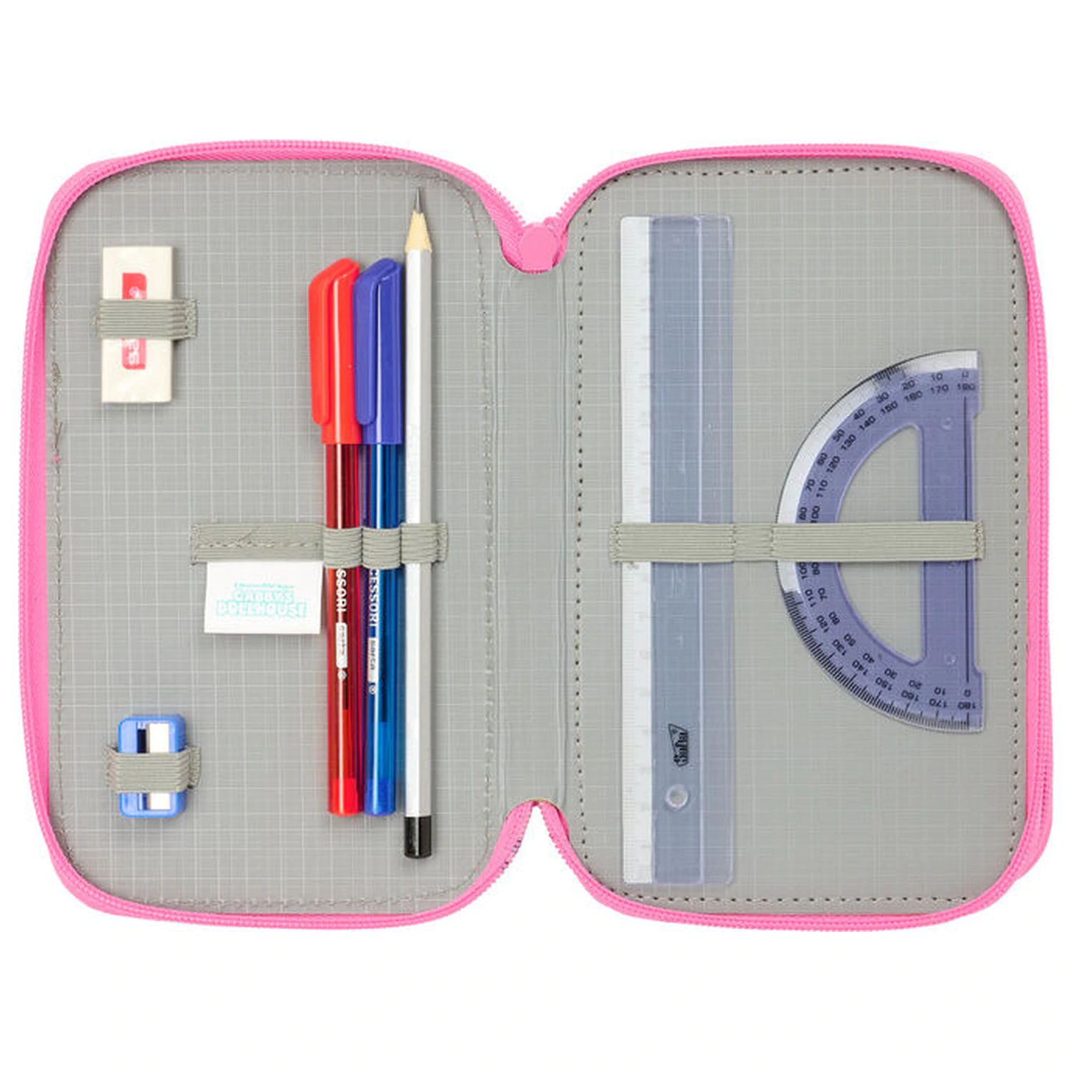 Gabby's Dollhouse Konfeti trojni etui za svinčnike 37 kosov fotografija izdelka