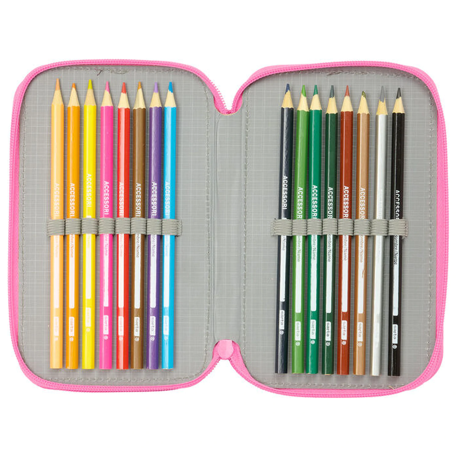 Gabby's Dollhouse Konfeti trojni etui za svinčnike 37 kosov fotografija izdelka