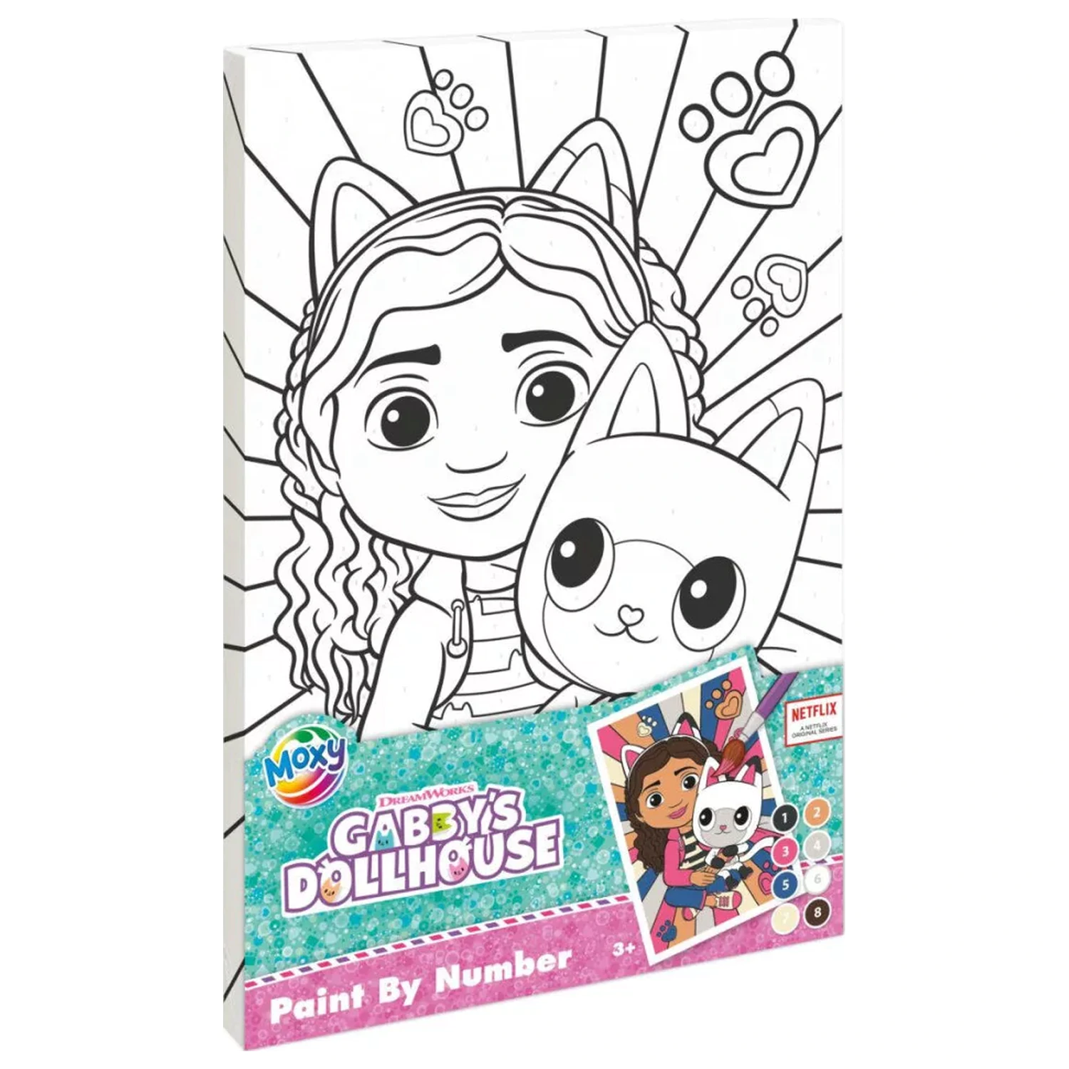 Gabi's Dollhouse Friends Numerous pobarvanka Set fotografija izdelka