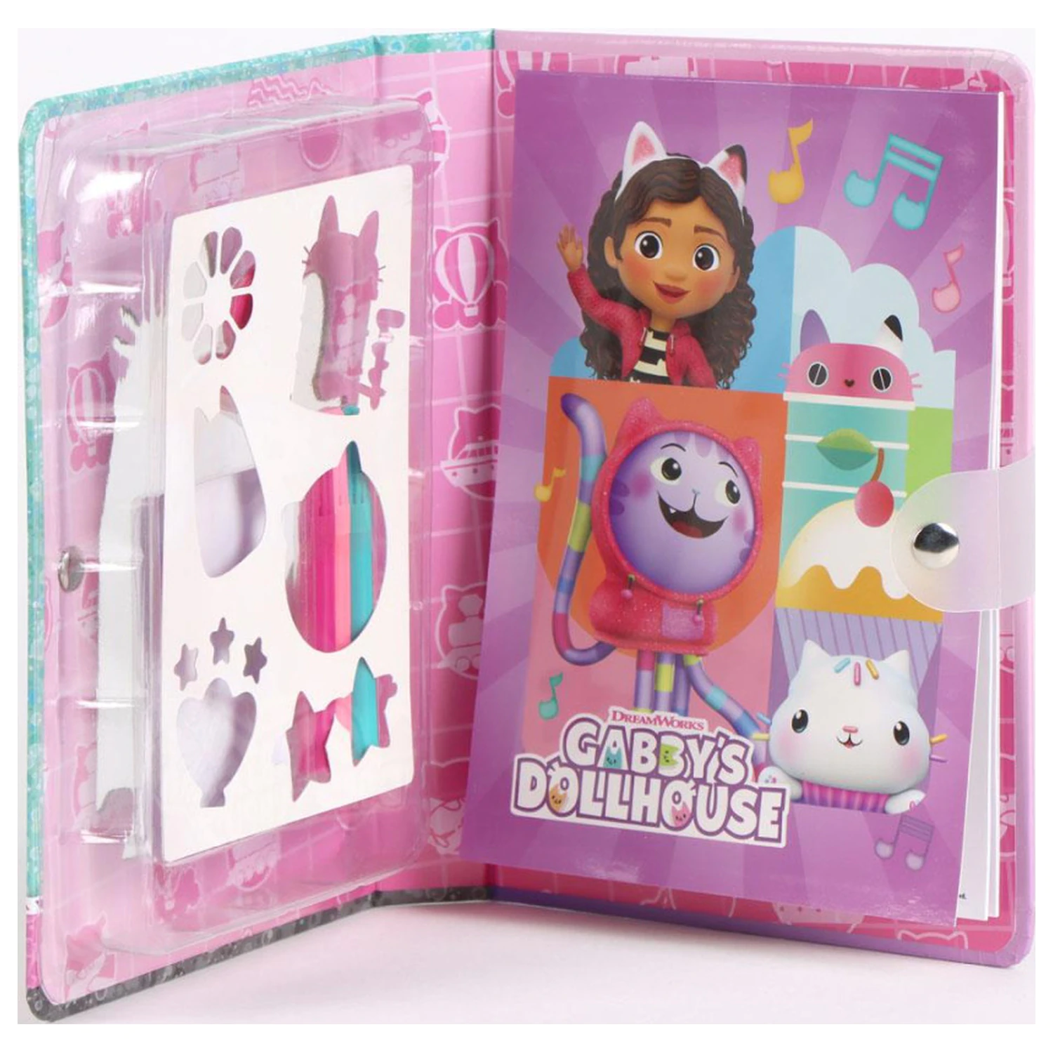 Gabi's Dollhouse Zabaven komplet pobarvank s predlogo fotografija izdelka