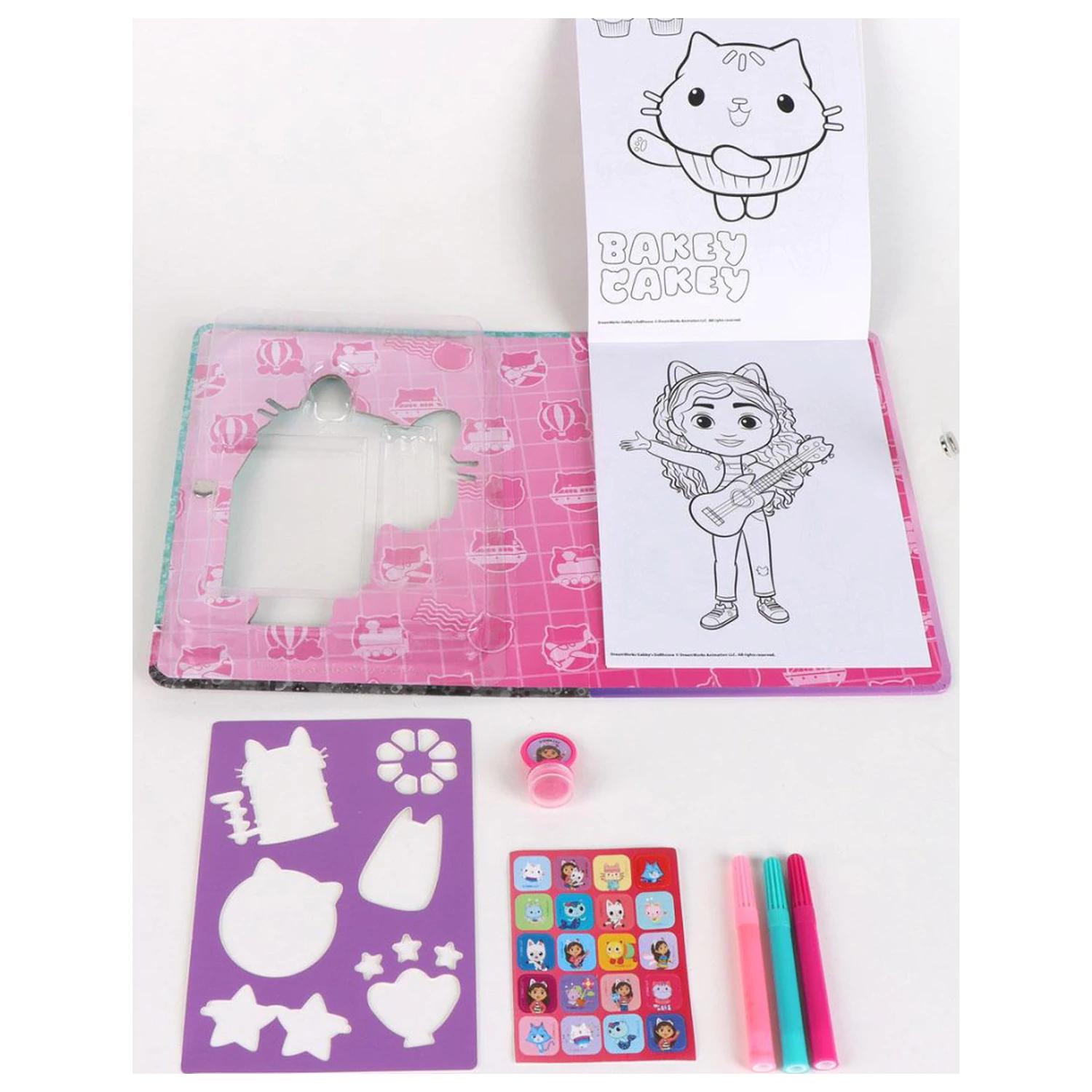 Gabi's Dollhouse Zabaven komplet pobarvank s predlogo fotografija izdelka