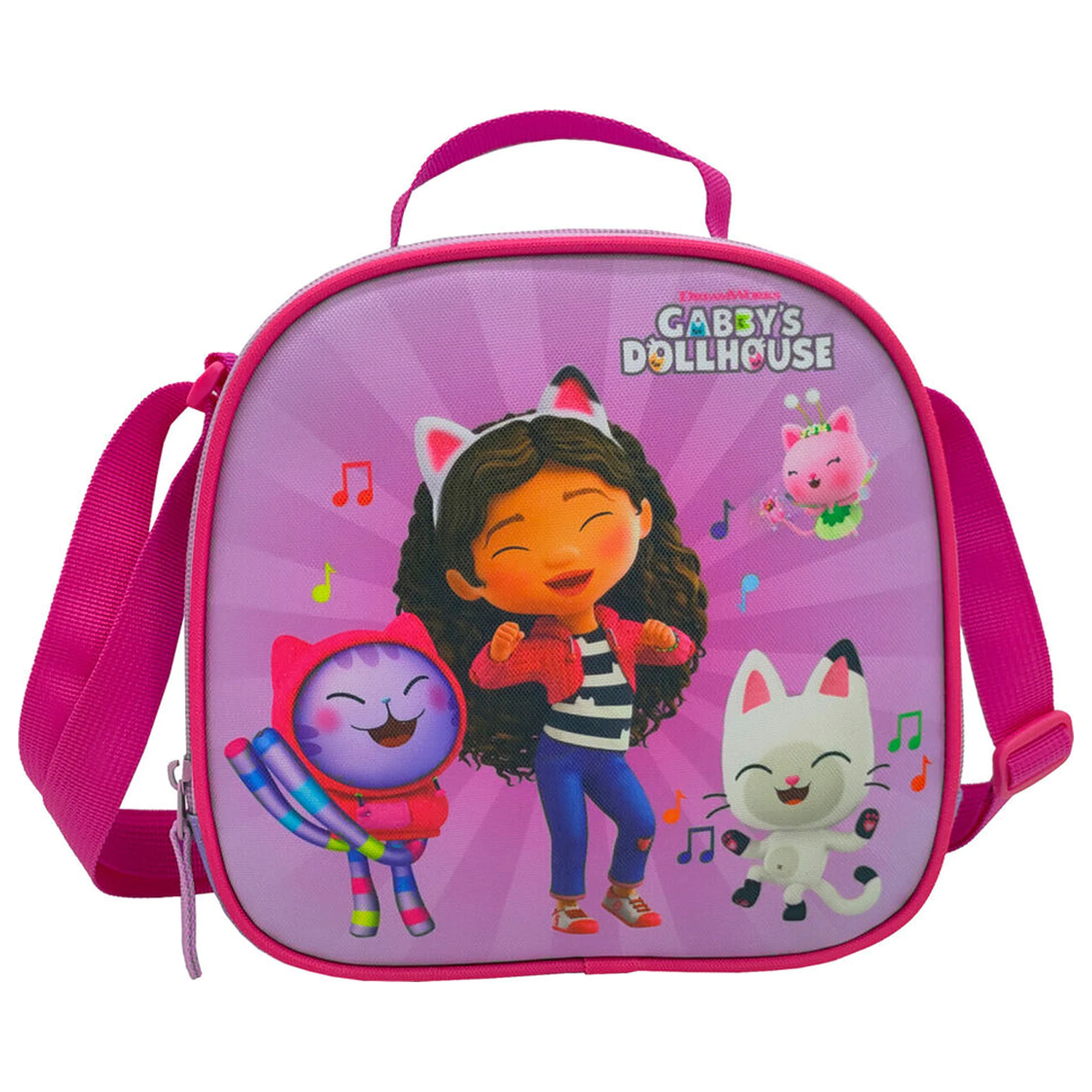 Gabbys Dollhouse voziček + peresnica + torba za malico komplet fotografija izdelka