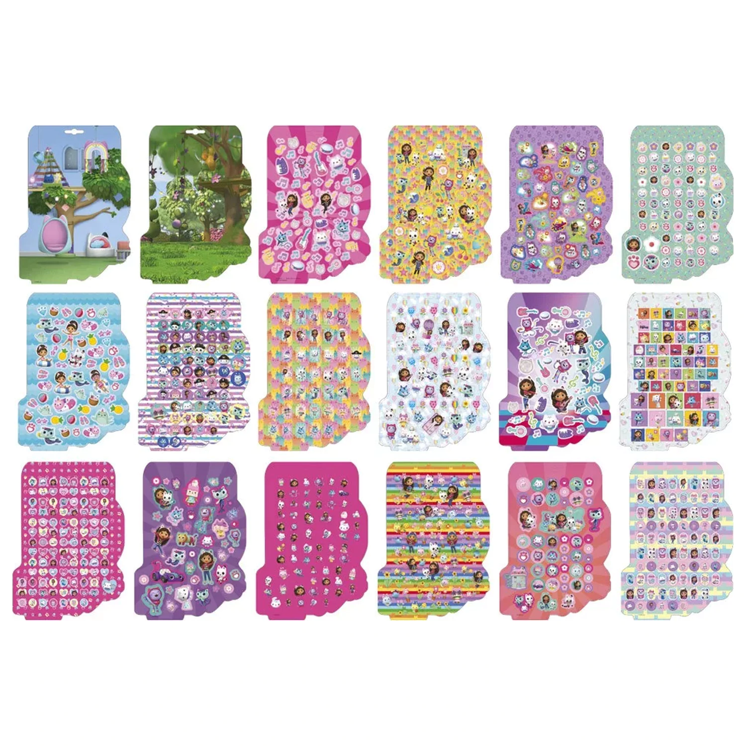 Gabi Dollhouse Happy Shape A4 Album nalepk fotografija izdelka