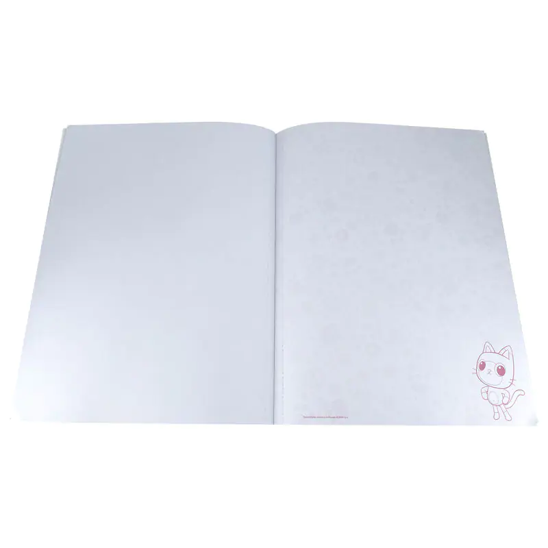 Gabbys Dollhouse zvezek + 12 mini set voščenk fotografija izdelka