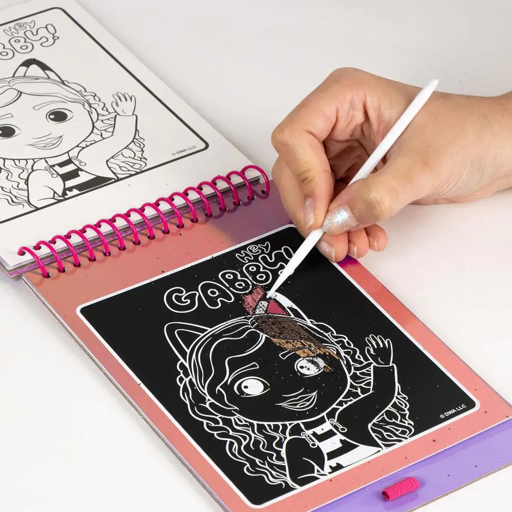 Gabbys Dollhouse komplet pisalne potrebščine za praskanje fotografija izdelka