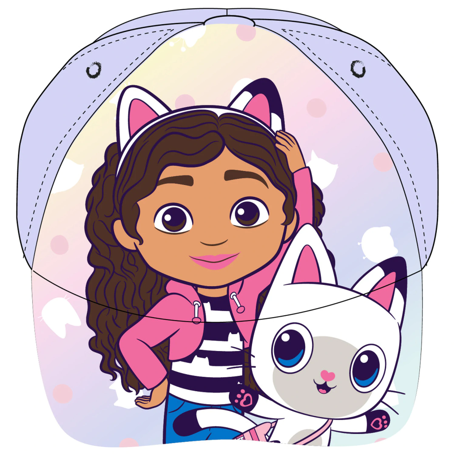 Gabi's Dollhouse Kitty Kids Baseball kapa 54 cm fotografija izdelka