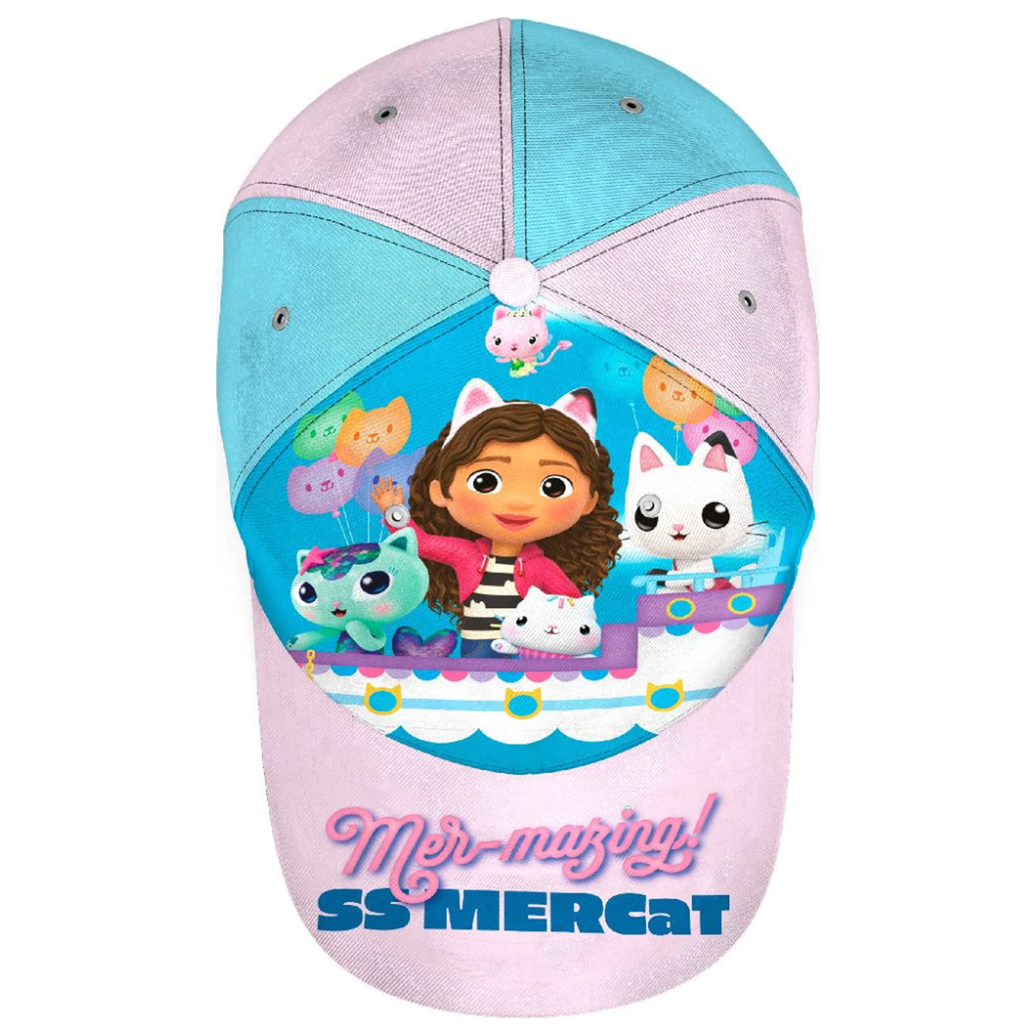 Gabby's Dollhouse Mer-Mazing Otroška bejzbol kapa 54 cm fotografija izdelka