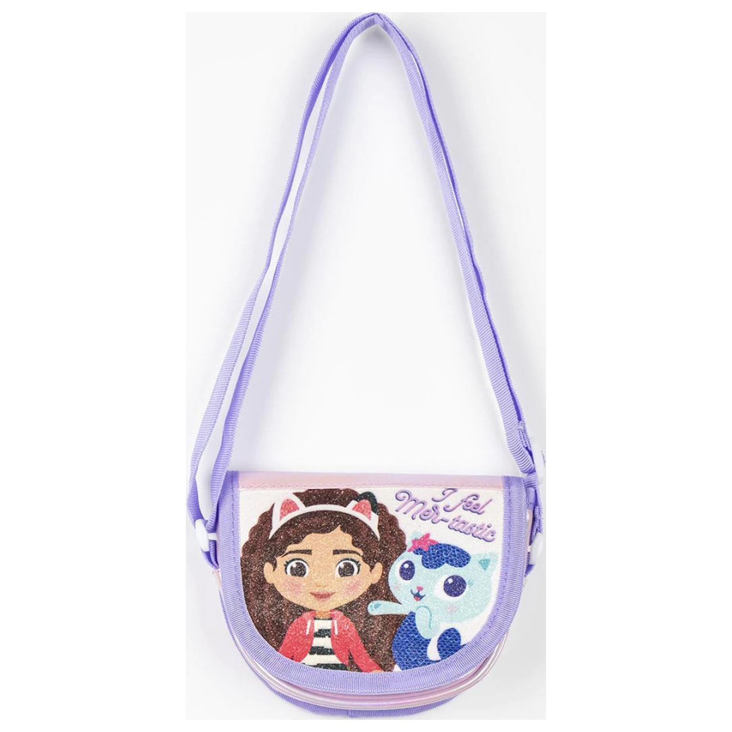 Gabby's Dollhouse Mer-tastic bleščeča crossbody torba, naramna torba fotografija izdelka