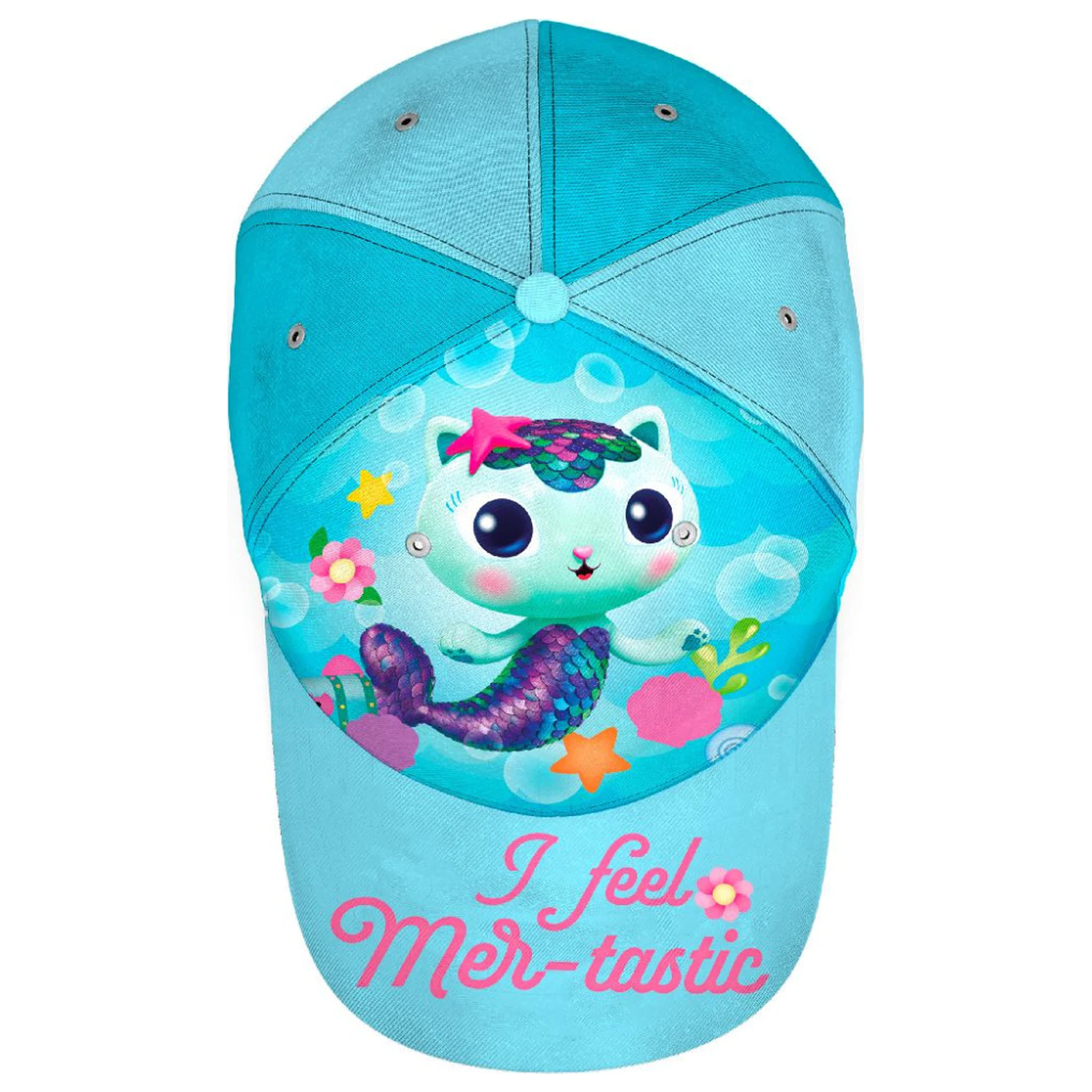 Gabi's Dollhouse Mer-tastic otroška šilt kapa 52 cm fotografija izdelka
