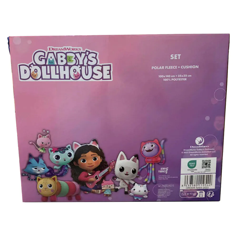 Gabbys Dollhouse polarna odeja + set blazin fotografija izdelka