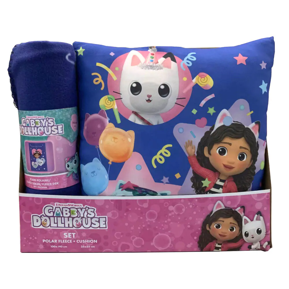 Gabbys Dollhouse polarna odeja + set blazin fotografija izdelka
