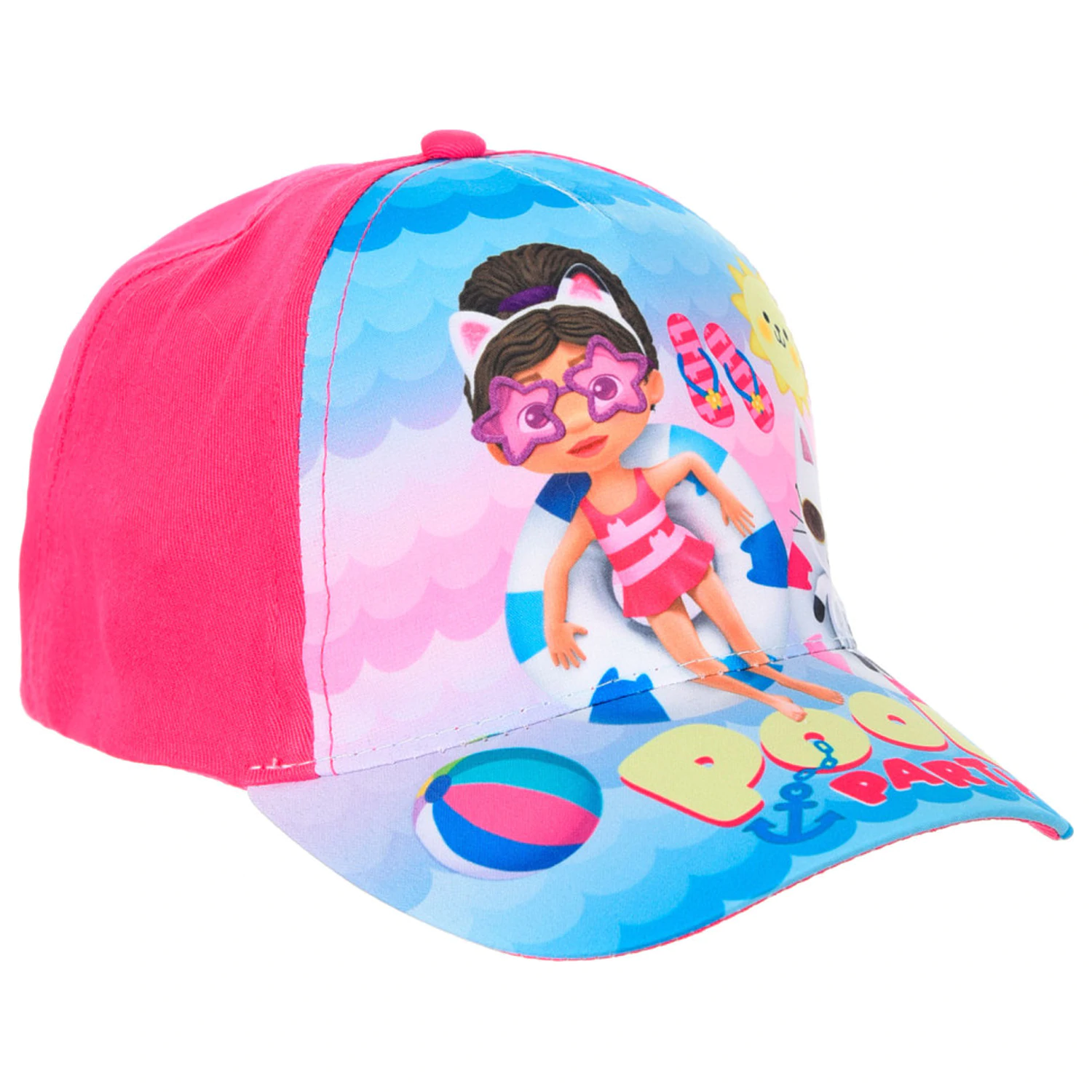 Gabi's Dollhouse Pool Party Pink otroška baseball kapa 52 cm fotografija izdelka