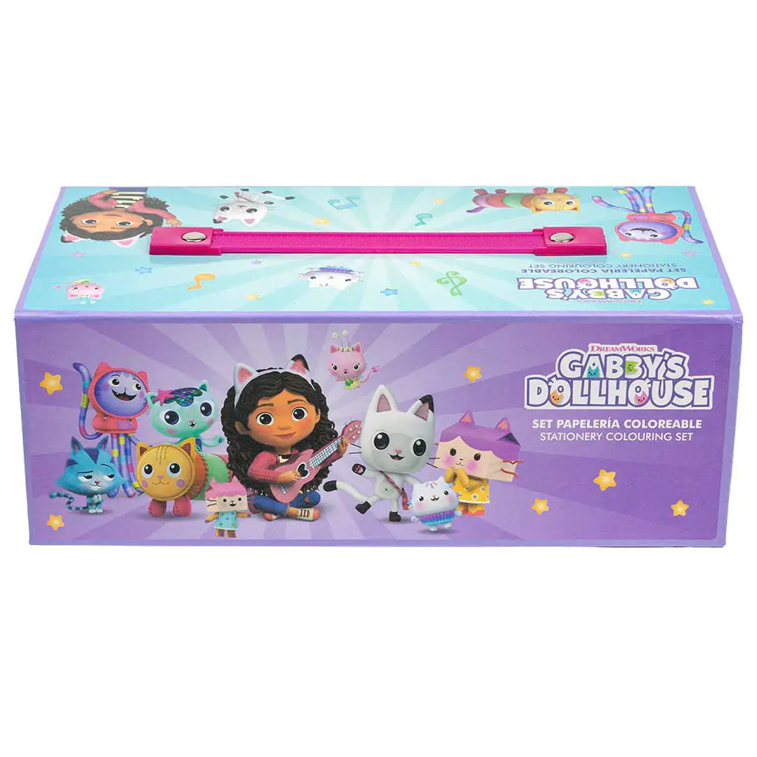Gabby's Dolls House barvni pisarniški kovček fotografija izdelka