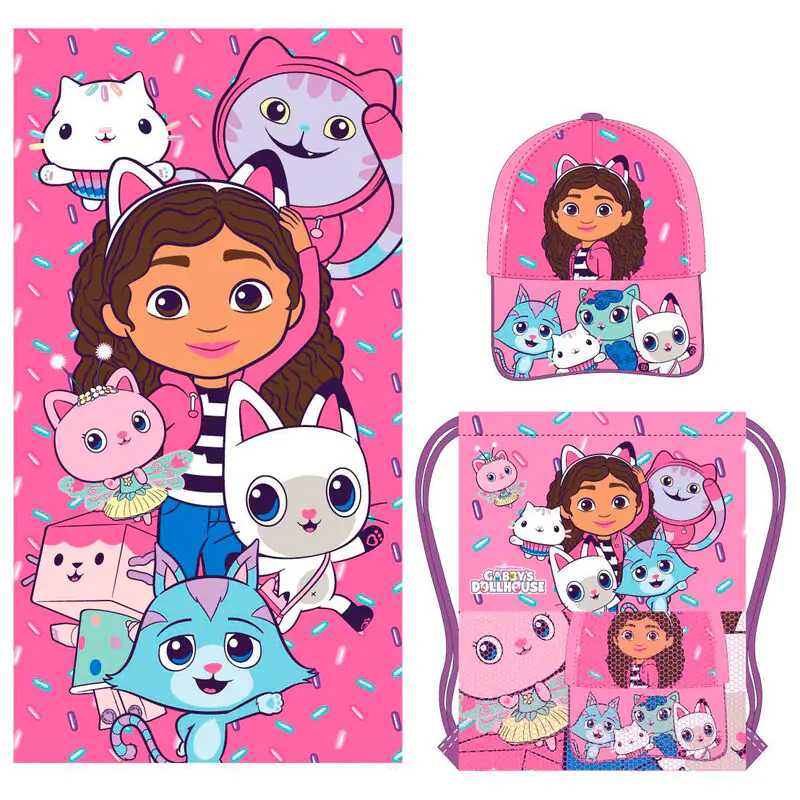 Gabbys Dollhouse set brisača + torba + kapa fotografija izdelka