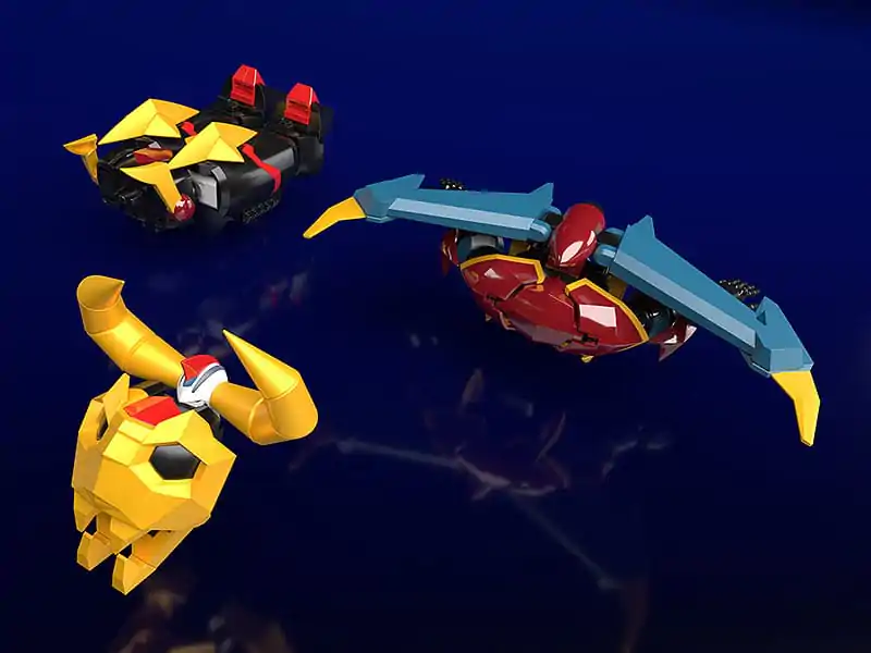 Gaiking Legend of Daiku-Maryu Moderoid Plastični model komplet Gaiking (re-run) 13 cm fotografija izdelka