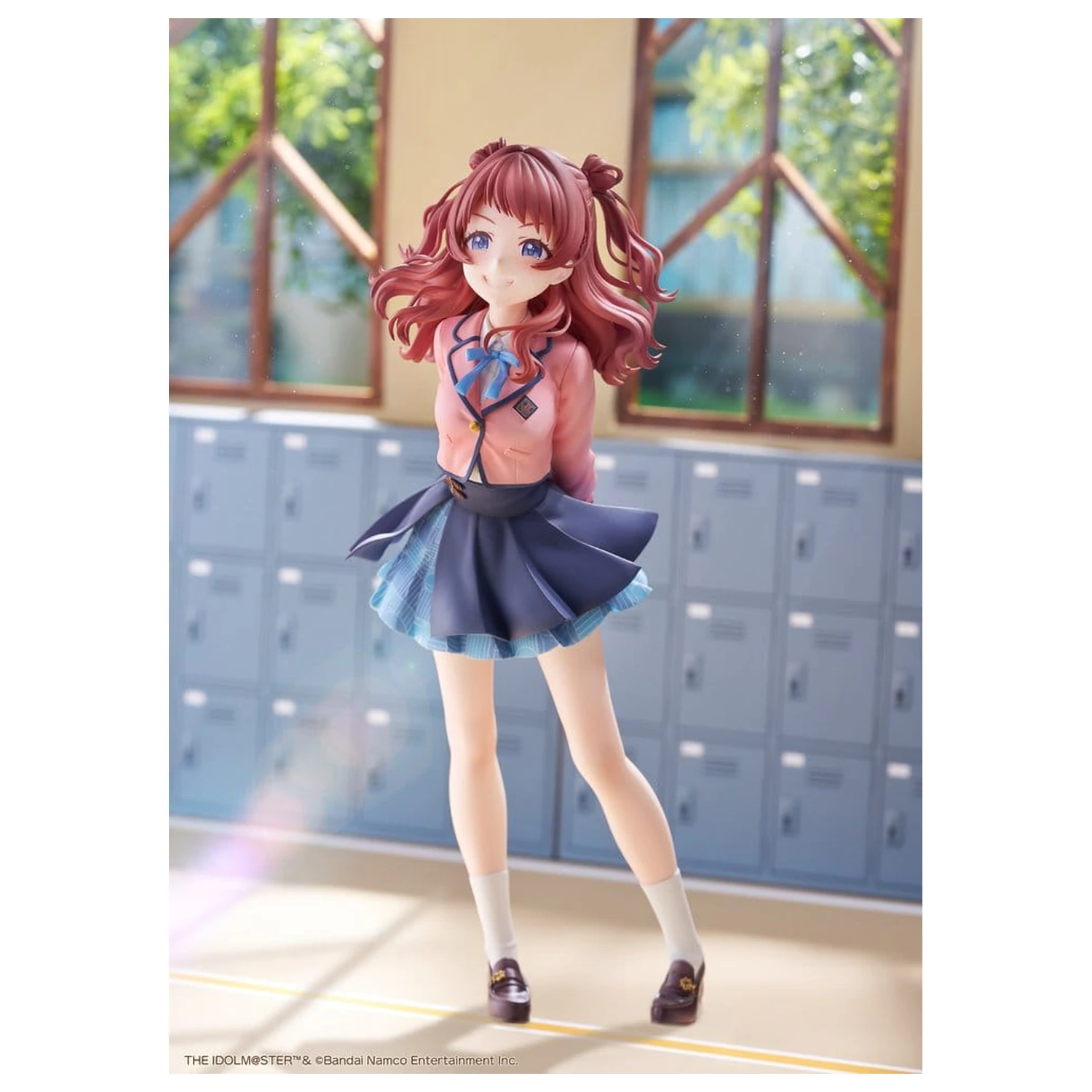 Gakuen Idolmaster PVC figurica 1/7 Saki Hanami 23 cm fotografija izdelka