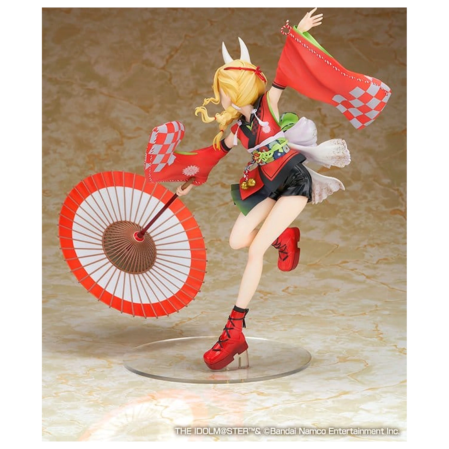 Gakuen The Idolmaster PVC Figura 1/7 Kotone Fujita Kamurogiku Ver. 27 cm fotografija izdelka