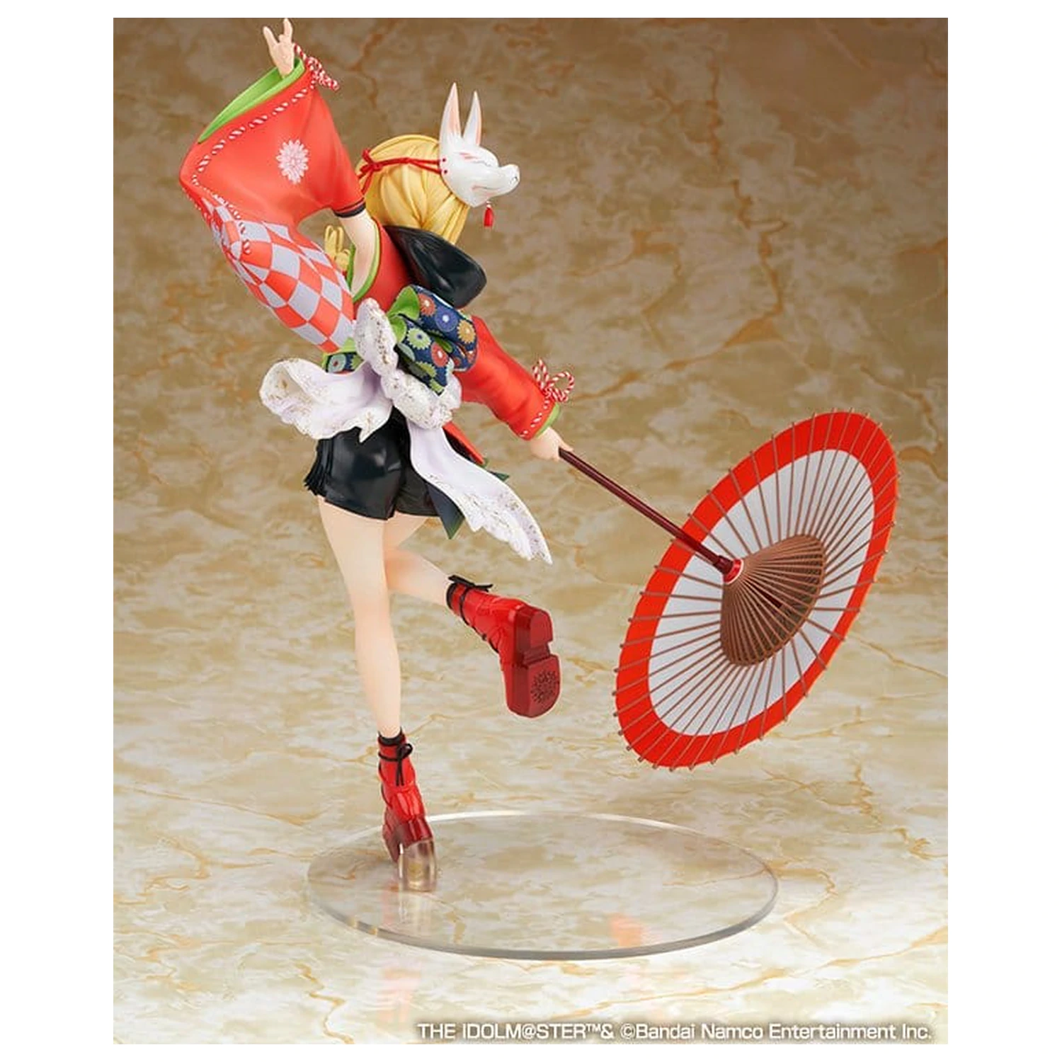 Gakuen The Idolmaster PVC Figura 1/7 Kotone Fujita Kamurogiku Ver. 27 cm fotografija izdelka