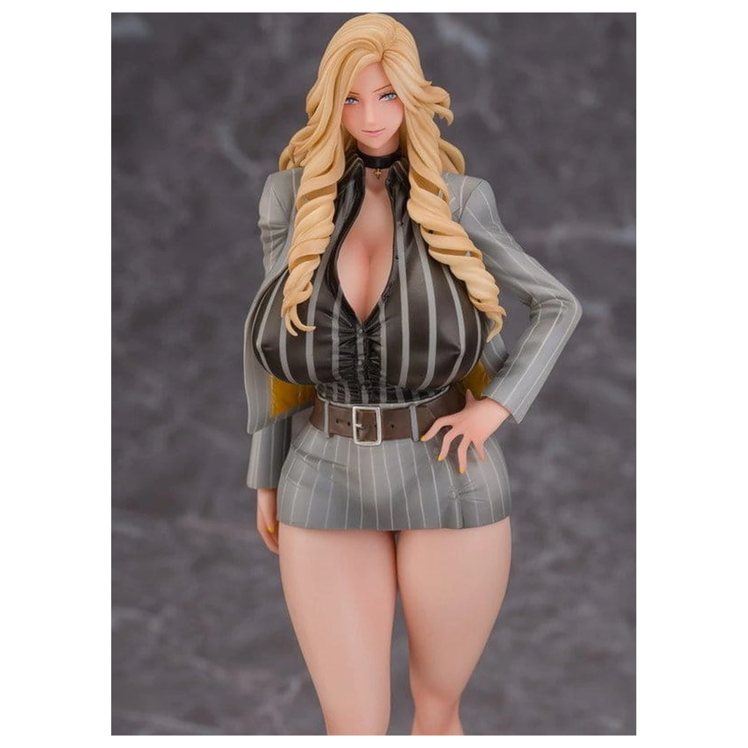 Gal Ane Shachou to Harem Office PVC figura 1/7 Nishigori Ai (Grey Suit Ver.) Wholesome Ver. 26 cm fotografija izdelka