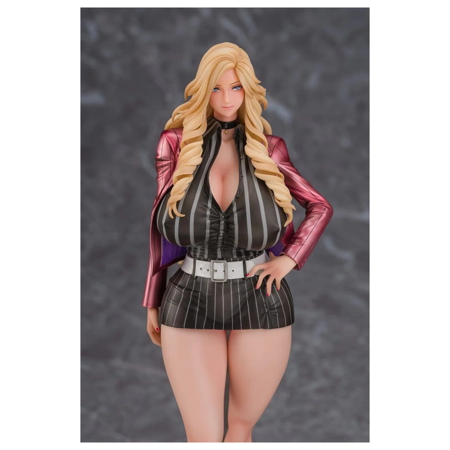 Gal Ane Shachou to Harem Office PVC figura 1/7 Nishigori Ai (Red Suit Ver.) 26 cm fotografija izdelka