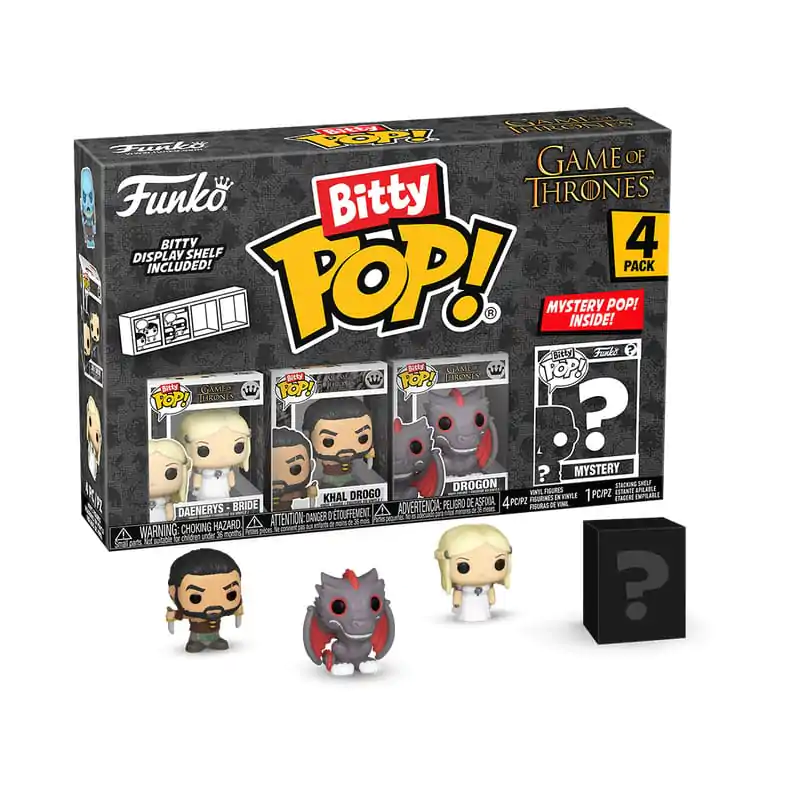 Igra prestolov Bitty Funko POP! Vinilna figura 4-Pack Khaleesi 2,5 cm fotografija izdelka