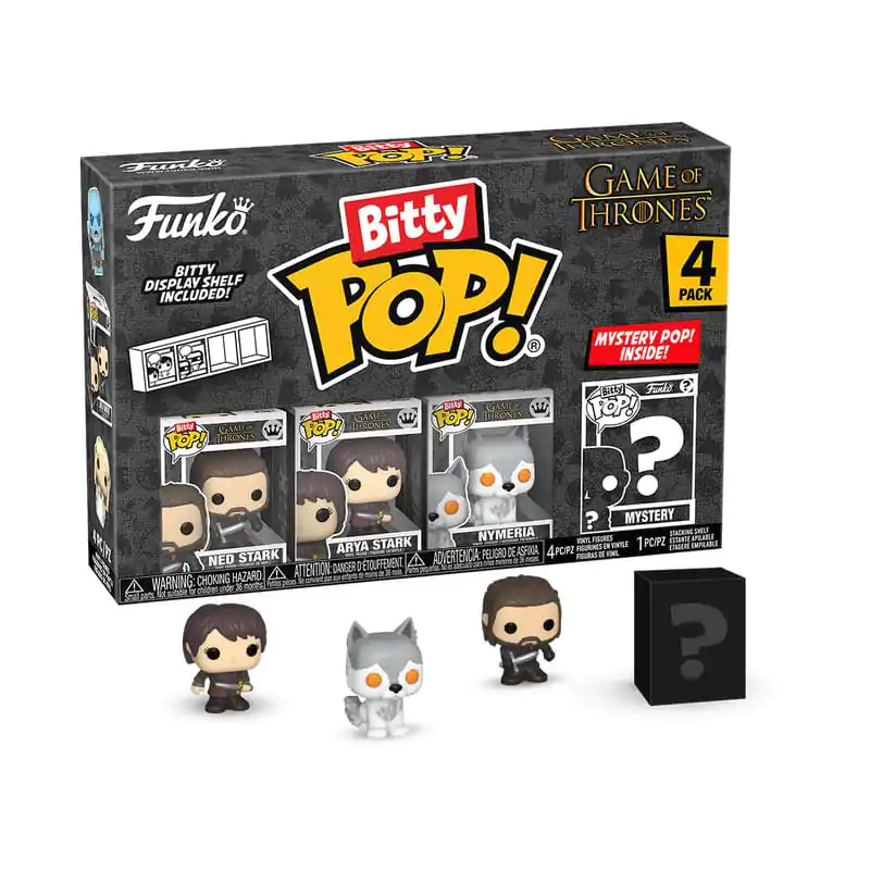 Game of Thrones Bitty Funko POP! Vinilna figura 4-Pack Ned Stark 2,5 cm fotografija izdelka