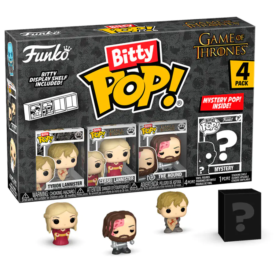 Igra prestolov Bitty Funko POP! Vinilna figura 4-Pack Tyrion 2,5 cm fotografija izdelka