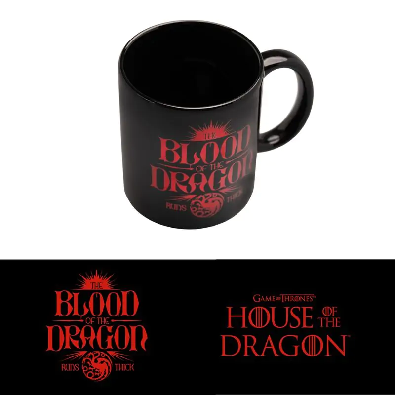 Game of Thrones House of the Dragon lonček 350 ml fotografija izdelka