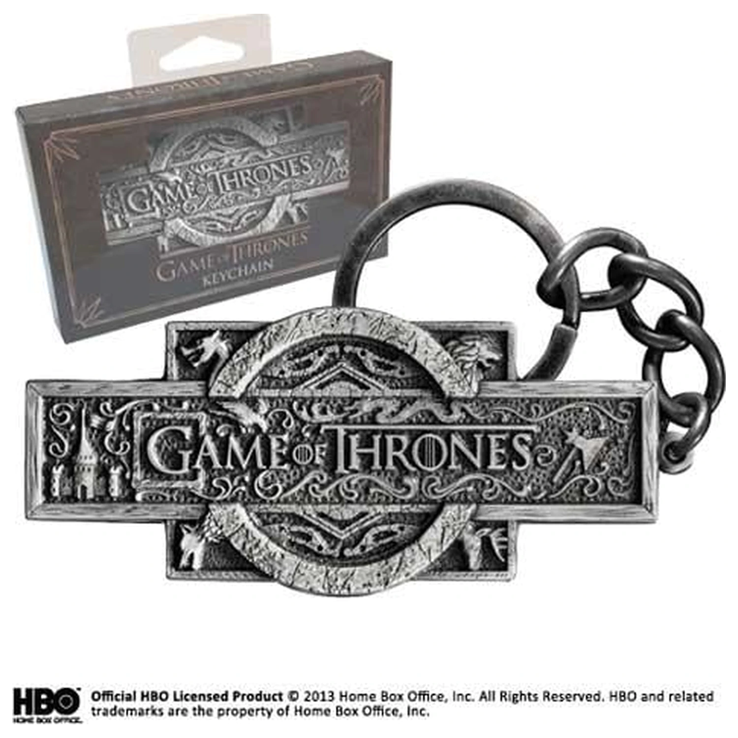 Game of Thrones Logo obesek za ključe fotografija izdelka