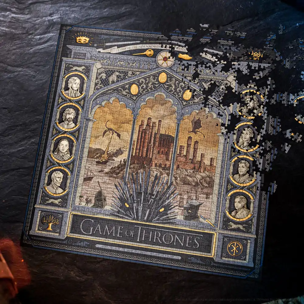Game of Thrones večdimenzionalna uganka (1000 kosov) fotografija izdelka