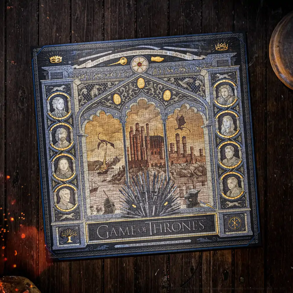 Game of Thrones večdimenzionalna uganka (1000 kosov) fotografija izdelka