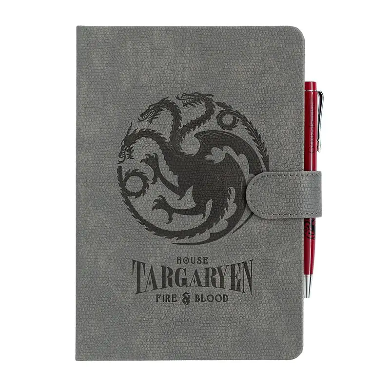 Game of Thrones Targaryen A5 premium notesnik + pisalo fotografija izdelka