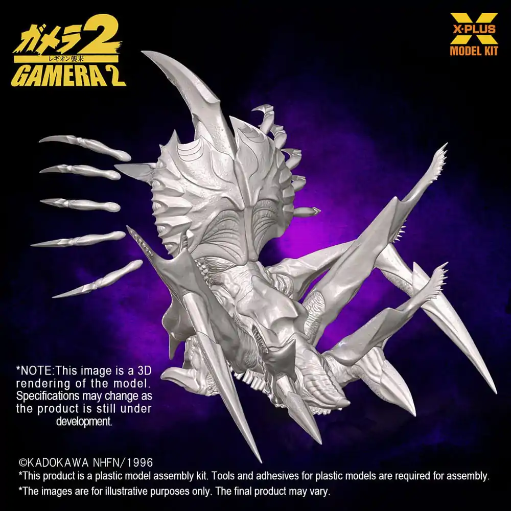 Gamera 2 Plastični model komplet 1/700 Legion 20 cm fotografija izdelka