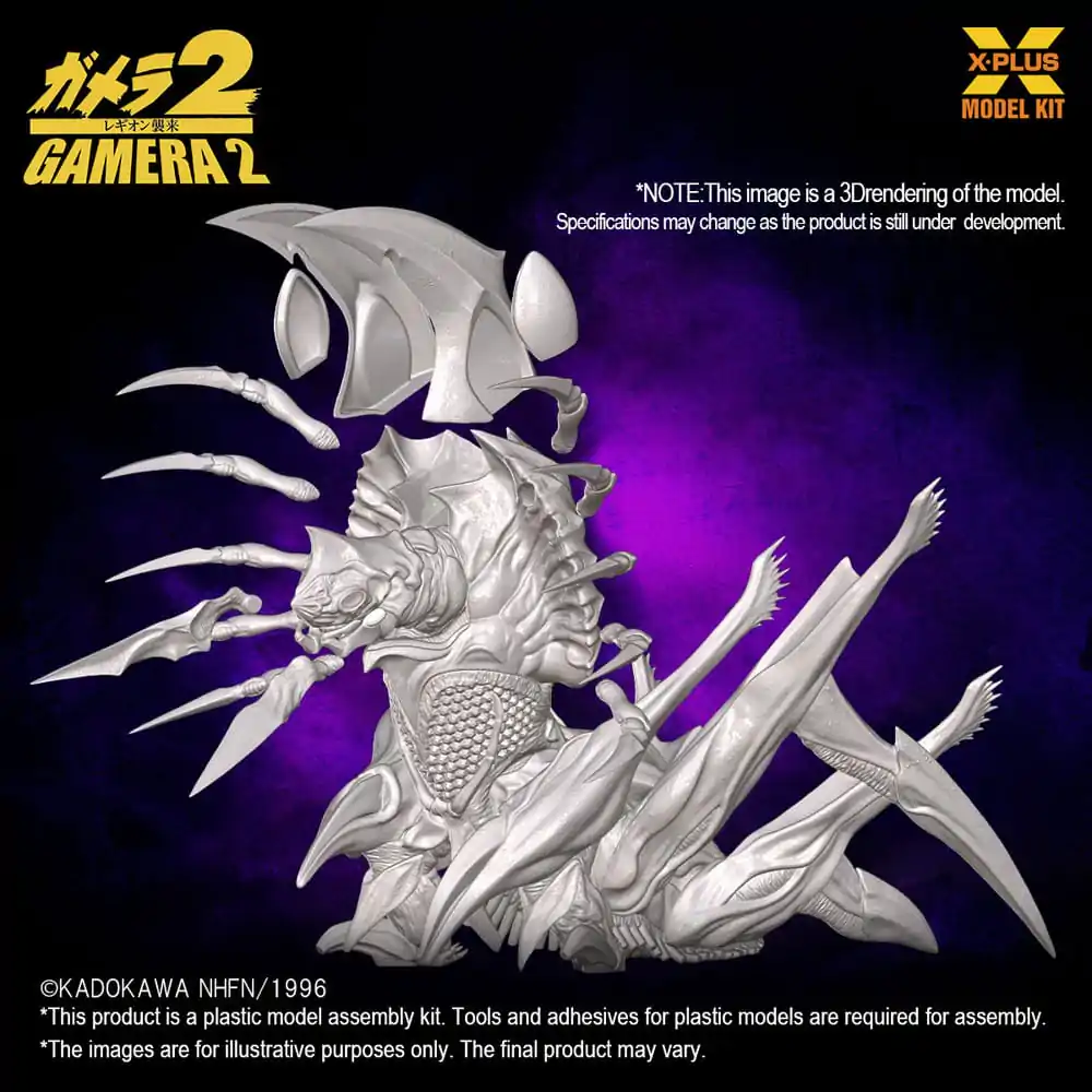 Gamera 2 Plastični model komplet 1/700 Legion 20 cm fotografija izdelka