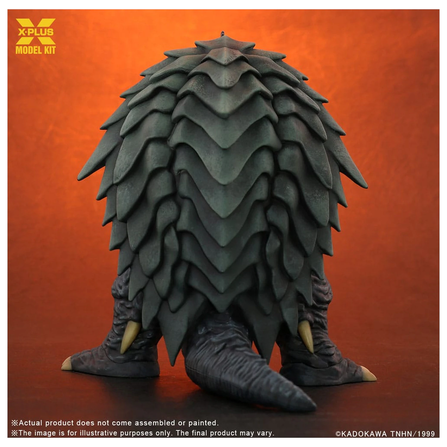 Gamera 3: Revenge of Iris komplet plastičnega modela 1/700 Gamera (1999) 12 cm fotografija izdelka