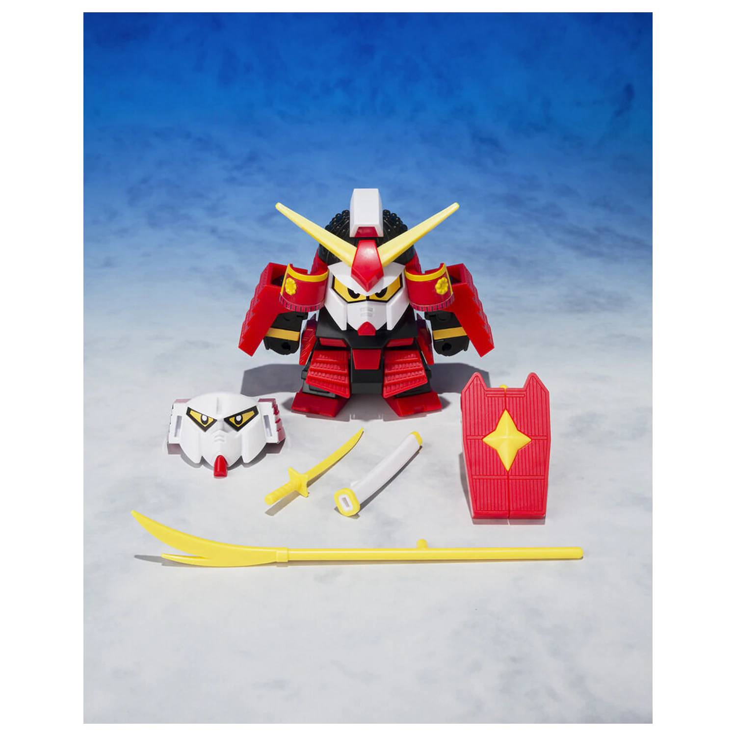 Ganso SD Gundam World Musha Gundam figura 8 cm fotografija izdelka